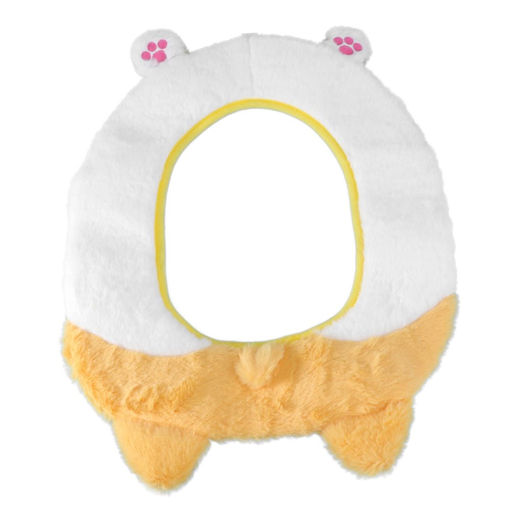 Zerodeko 1pc Corgi Plush Toilet Seat Cushion Cover Thickened Non-Sticky Washable Mat for Comfortable Use Autumn for Boys and Girls Ladies and Seniors