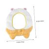 Zerodeko 1pc Corgi Plush Toilet Seat Cushion Cover Thickened Non-Sticky Washable Mat for Comfortable Use Autumn for Boys and Girls Ladies and Seniors view 2