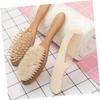 MERRYHAPY 3pcs Shower Brush Set Soft Wool Hair Comb for Boy Girl Bathing Comfortable and Durable Hair Cleaning Tools for Newborns Safe Scalp Massage Brushes view 4