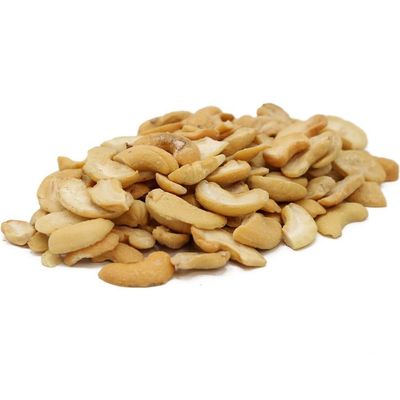 C.J. Dannemiller Cashew Halves, Bulk 25 LB Box, Roasted & Unsalted Split Cashews Perfect for Snacking, Cooking, Trail Mixes