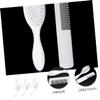 Beatifufu 3sets Newborn Brush Comb Hair Care Kit for Gentle Scalp Massage and Healthy Hair Growth Safe Material Multi-use Brush Set for Boys and Girls view 4