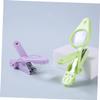 Beatifufu Stainless Steel Nail Clippers Light Magnifier Fingernail Toenail Clipper Men's Ergonomic Shape view 2