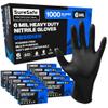 Black Nitrile Gloves Small, 6 Mil Powder-Free Latex-Free, 1000 Count view 1
