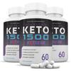 (3 Pack) Advanced Keto 1500 Extreme Pills 1675MG New & Improved Formula Contains Apple Cider Vinegar Extra Virgin Olive Oil Powder Green Tea Leaf 180 Capsules view 1