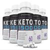 (5 Pack) Advanced Keto 1500 Keto Pills 1275MG New & Improved Formula Contains Apple Cider Vinegar Extra Virgin Olive Oil Powder Green Tea Leaf 300 Capsules view 1