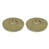 1.25 in. Silver Sage Grab Bar Flange Brushed Brass - Set of 2 view 1