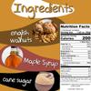 Crazy Go Nuts Walnuts - Maple, Banana, Coconut, Oatmeal Cookie, Healthy Snacks, Vegan, Gluten Free, Superfood - Natural, Non-GMO, Omega 3 Fatty Acids, Good Fats, and Antioxidants, 1.25 oz (12-Pack) view 4