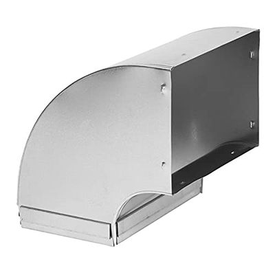 10 x 3.25 in. Metal Elbow Vertical