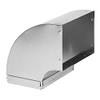 10 x 3.25 in. Metal Elbow Vertical view 1