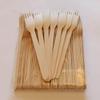 100 Count Disposable Wooden Forks For Eating, Large 6.3", Compostable and Biodegradable, Natural and Eco-Friendly (Pack of 100 Disposable Wooden Forks) view 4