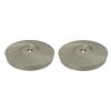1.25 in. Silver Sage Grab Bar Flange Brushed Nickel - Set of 2 view 1