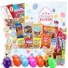 Easter Care Package Blue Box (52 Count) Filled with Candy Chocolates Snacks Cookies and More Easter Gifts for Kids Girls Boys College Students view 1