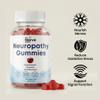 The Nerve Brand Neuropathy Nerve Support Gummies  600mg R-Alpha Lipoic Acid with B Vitamins & Adaptogens  Helps Maintain Healthy Nerve Function  Sugar-Free Daily Supplement view 4