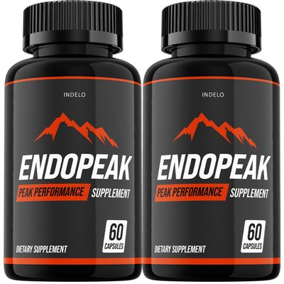 (2 Pack) Endopeak for Men, Endo Peak Advanced Performance Supplements, EndoPeak Performance 24, EndoPeek Reviews (120 Capsules)