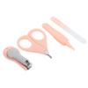 Beatifufu 1set Nail Care Kit Boy Girl Clippers Portable -Skid Design Scissors Protective Packaging for Safe Nail Care of Newborns and Toddlers view 1