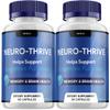 (2 Pack) Neuro Thrive Brain Supplement, Neuro Thrive for Memory Formula, Neuro-Thrive PQQ to Reduce The Negative Effects of Brain Fog Neuro-Thrive Cognitive Function NeuroThrive Reviews (120 Capsules) view 1
