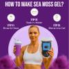 Purple Irish Sea Moss | Wildcrafted from St. Lucia | 2oz Makes ~30+ oz Sea Moss Gel | 100% Natural, Raw & Sun-Dried | Dr. Sebi Inspired, Nutrient-Rich Irish Moss for Health & Wellness view 4