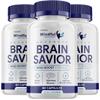 (3 Pack) Mindful Wellness Advanced Brain Savior Capsules Pills, Brain Savior Mind Boost Supplement for Cognition and Focus, Brain Savior Reviews, Mindful Wellness Brain Pill Supplement (180 Capsules) view 1