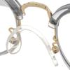 HALLMERS 2pcs 50mm Medium U Shaped Soft Silicone Anti Slip Nose Pads Screw in Mount Replacement Part - Reading Eyeglass Optical Insert Frame Eyeglasses Non-Slip Specs Spectacles Repair view 4