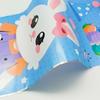 Jagrove Cellophane Treat Bags with Gold Twist Ties 100 Pieces Bunny Chick Eggs Print Plastic Bags Goodie Cookies Candy Bread Gift Bags for Easter Party Supplies view 4