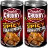 Campbell's Chunky Soup, Spicy Steak and Potato Soup, 18.8 oz Can (Pack of 2) view 1