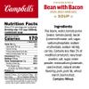 Campbell's Condensed Bean With Bacon Soup, Natural Smoke Flavoring Added, 11.25 oz Can (Pack of 4) view 2