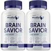 (2 Pack) Mindful Wellness Advanced Brain Savior Capsules Pills, Brain Savior Mind Boost Supplement for Cognition and Focus, Brain Savior Reviews, Mindful Wellness Brain Pill Supplement (120 Capsules) view 1
