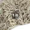 FRILLZ Crinkle Cut Paper Shred Filler for Baskets, Gifts, Packing and Protecting your Mother's Day, Birthday, Weddings, Anniversary, Easter, and other gifts (1 pound, Ivory) view 1