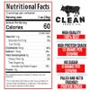 Clean Jerky Co. Old Fashioned Dry Zero Sugar Beef Jerky (2-Pack) | Salt & Pepper Flavorful Protein Snack | Made with 100% Beef | No MSG, No Sugar, No Nitrates, No High Fructose Corn Syrup, No Junk view 2