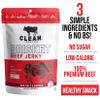 Clean Jerky Co. Old Fashioned Dry Zero Sugar Beef Jerky (2-Pack) | Salt & Pepper Flavorful Protein Snack | Made with 100% Beef | No MSG, No Sugar, No Nitrates, No High Fructose Corn Syrup, No Junk view 4