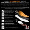 CURREX PICKLEBALLPRO Insoles for Pickleball Shoes Arch Support Inserts w/Super Grip Surface & Premium Heel Cushioning, Helps Improve Foot Stability for Men & Women Low Arch, Medium view 3