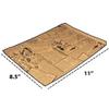 888 Display USA, Inc 50 Bags of our 8.5" x 11" Newsprint Pattern in Kraft Paper Gift Bags ideal for Sales, Treats, Parties, Cookies, Promotional Gift, and more. view 3