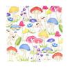 Caspari Woodland Mushrooms Luncheon Napkins - 2 packs of 20 Napkins view 4