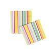 Caspari Cabana Stripe Bright Luncheon Napkins - 2 packs of 20 Napkins view 3