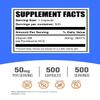 BulkSupplements.com Vitamin B6 Capsules - Pyridoxine HCl, Vitamin B6 50mg - 1 Capsule per Serving, 500 Capsules (Pack of 1) view 2