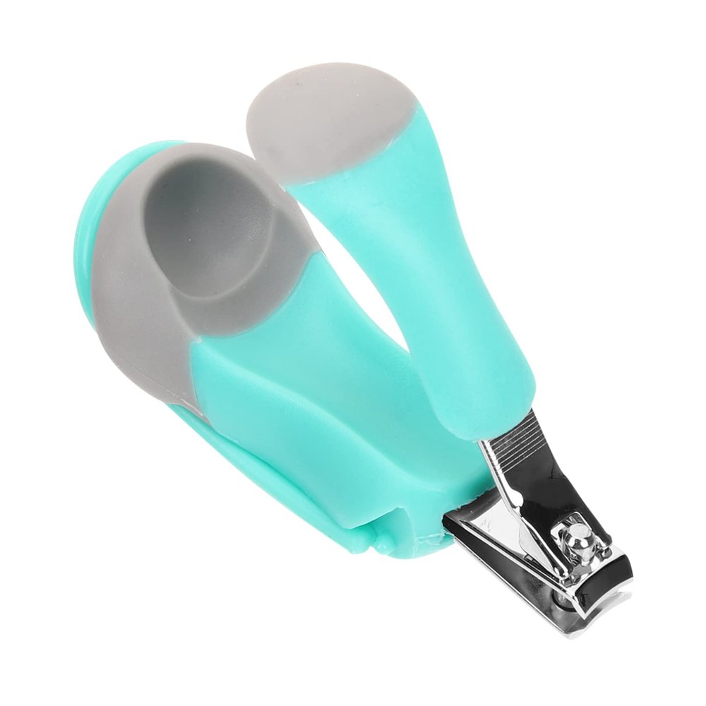 Gogogmee Portable Stainless Steel Nail Clipper Glass for Seniors Ergonomic Design for Easy Nail Care and Precision Trimming