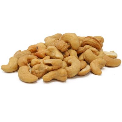 C.J. Dannemiller Whole Cashews, Bulk 25 LB Box, Roasted & Unsalted Large Size 240, Perfect for Snacking, Cooking, Trail Mixes
