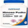 Nutricost Mimosa Pudica Seed 12,000mg Equivalent from 1,200mg of 10:1 Extract Per Serving, 120 Capsules for 60 Servings Per Bottle - Vegan, GMO Free and Gluten Free view 1