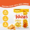 Whisps Cheese Crisps Cheddar Cheese | Protein Chips | Healthy Snacks | Protein Snacks, Gluten Free, High Protein, Low Carb Keto Food (6 Oz, 2 Pack) view 3