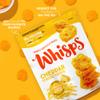 Whisps Cheese Crisps Cheddar Cheese | Protein Chips | Healthy Snacks | Protein Snacks, Gluten Free, High Protein, Low Carb Keto Food (6 Oz, 2 Pack) view 4
