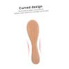 BIUDECO 1set Wooden Woolen Brush Care Kit Natural Beech Scalp Grooming Tools for Healthy and Daily Massages Safe view 3