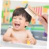 BIUDECO 1set Wooden Woolen Brush Care Kit Natural Beech Scalp Grooming Tools for Healthy and Daily Massages Safe view 4