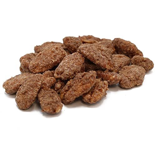 C.J. Dannemiller Cinnamon Roasted Pecans, Bulk 20 LB Box, Perfect Pecans for Snacking, Mixed Nuts, Trail Mix