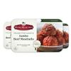 MAMAMANCINIS Mama Mancini's Jumbo Beef Meatballs in Italian Style Pasta Sauce | Family Meals | Frozen Meatballs, Thaw Heat & Eat | 3lbs per Package (Pack of 3) view 1