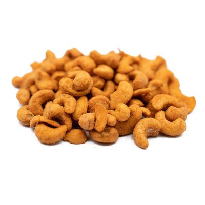 C.J. Dannemiller Spicy Cashews, Bulk 25 LB Box, Perfect for Snacking, Trail Mixes