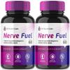 2 Pack - Nerve Fuel - Nerve Fuel Capsules, Nerve Fuel 120 Capsules for 2 Months, Nerve Fuel Advanced Formula, Nervefuel, Nerve Fuel Reviews. view 1