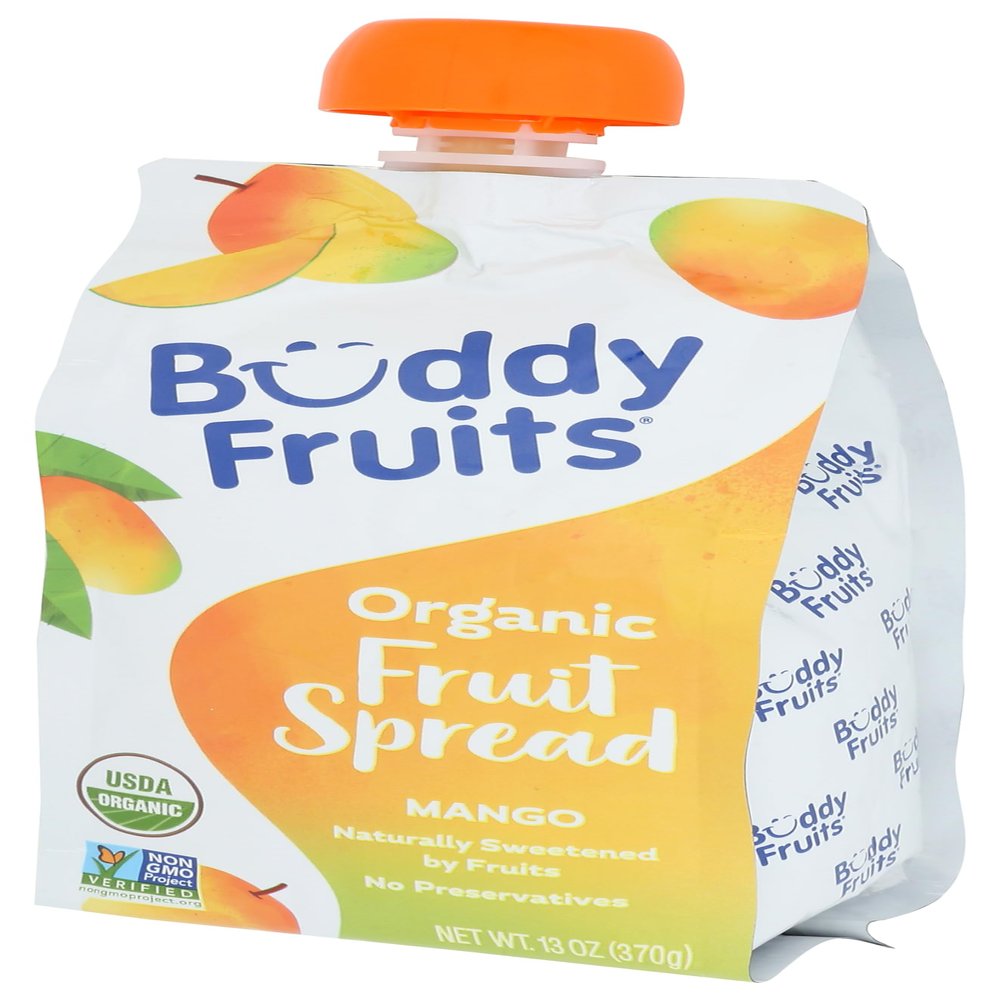 Buddy Fruits Organic Mango Fruit Spread 13 oz (Pack of 1)