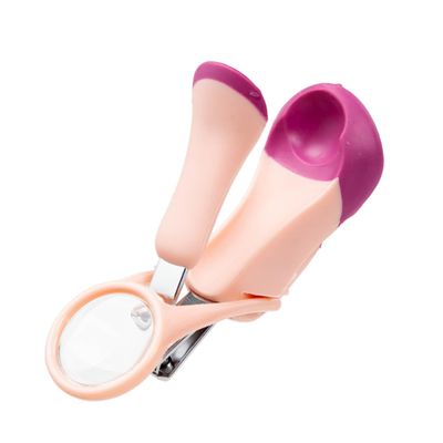 Hohopeti Boy Girl Magnifier Nail Clipper Portable Nail Cutter with Protective Magnifying Glass for Lightweight Design for Easy Use Anytime Anywhere