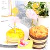 PRETYZOOM 8pcs Ballerina Cake Toppers Creative Decorative Picks for Birthday Parties and Showers Safe Material for Cake Decoration and Themed Celebrations view 3