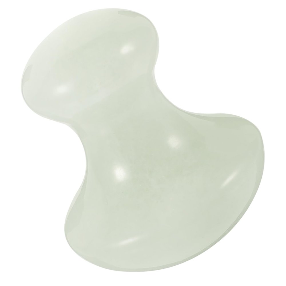 Beatifufu Jade Mushroom Massage Ball Facial Roller Ball for Face and Neck Massage Relief